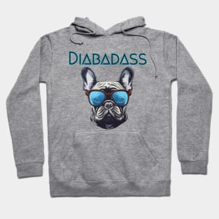 Motivating, Cool Diabadass Diabetes Design Hoodie